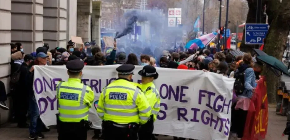 Protest at the CAN-SG Conference