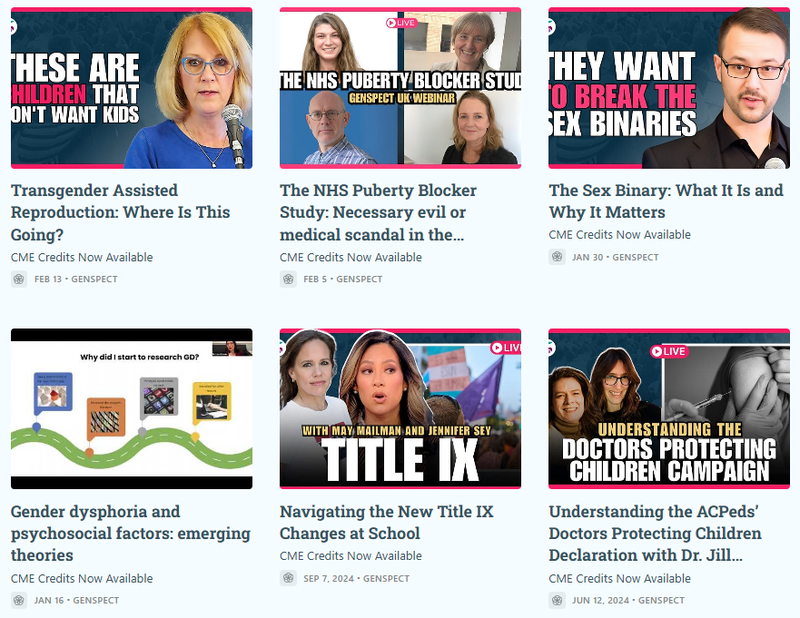 Genspect CME Library