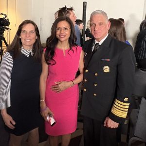 Erin Vernadette and Admiral Christine